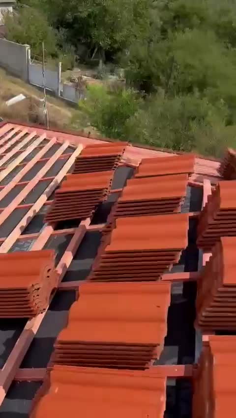 Укладка металлочерепицы, объект в Симферополе